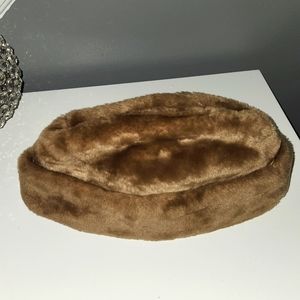 Stetson- Camel Fur Russian Style Cap With Ear Flap Cover